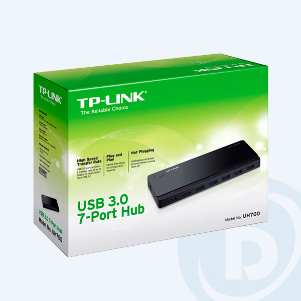 UH700 - Hub TP-LINK UH700, 7 Puertos, USB 3.0