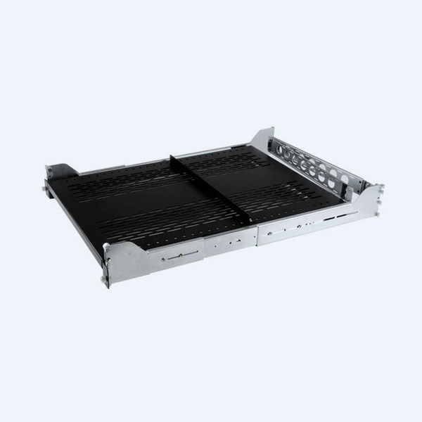Estante Ventilado Deslizante StarTech.com UNISLDSHF19M, 2U, 90.7kg Max, Administración de Cableado y Profundidad Ajustable para Rack