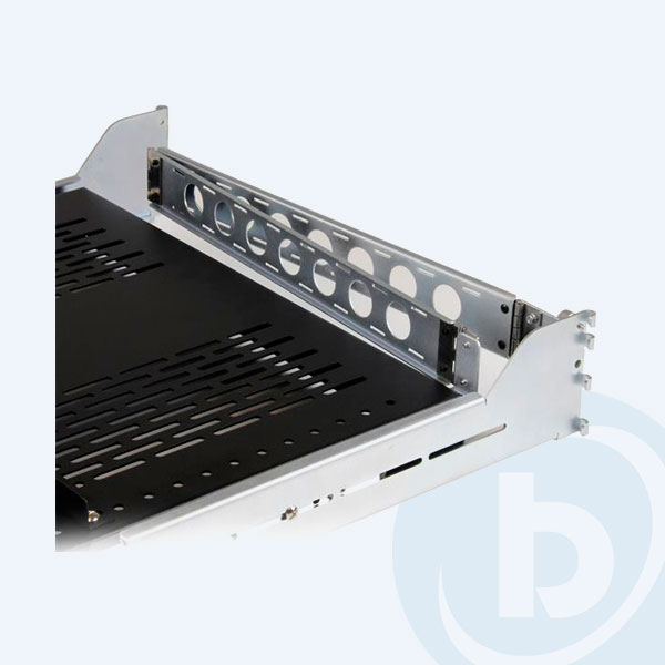 UNISLDSHF19M - Estante Ventilado Deslizante StarTech.com UNISLDSHF19M, 2U, 90.7kg Max, Administraci&oacute;n de Cableado y Profundidad Ajustable para Rack