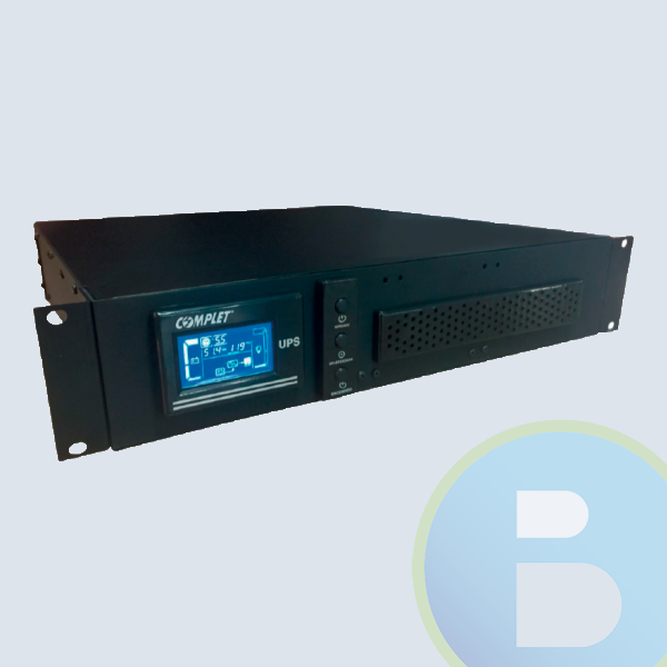 No Break Complet SR 3000 UPS-1-035, 2400W, 3000VA, Entrada 55 - 150V, Salida 120V, para Rack
