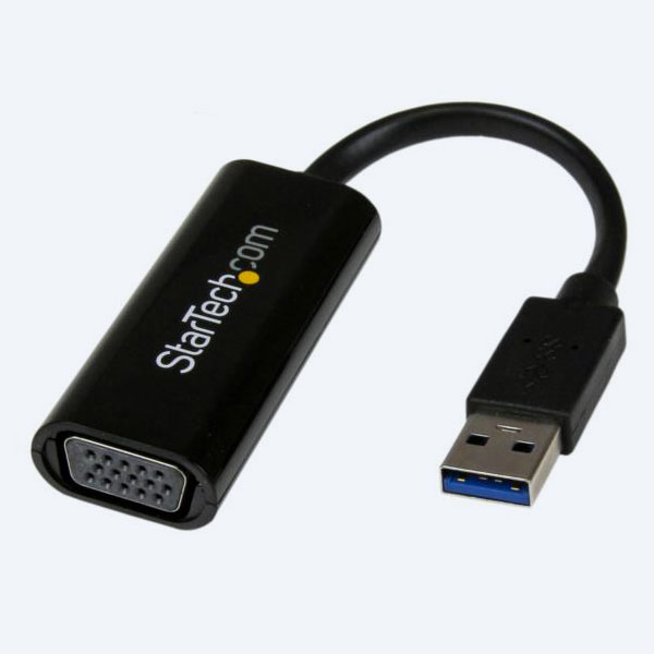 Adaptador StarTech.com Tarjeta de Video USB 3.0 a VGA Slim externa