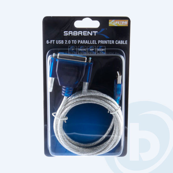 USB-DB25F - Cable convertidor USB/ParaleloDB25 Hembra
