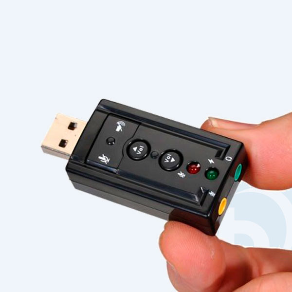 USB-SBCV - Tarjeta de Sonido Sabrent, USB