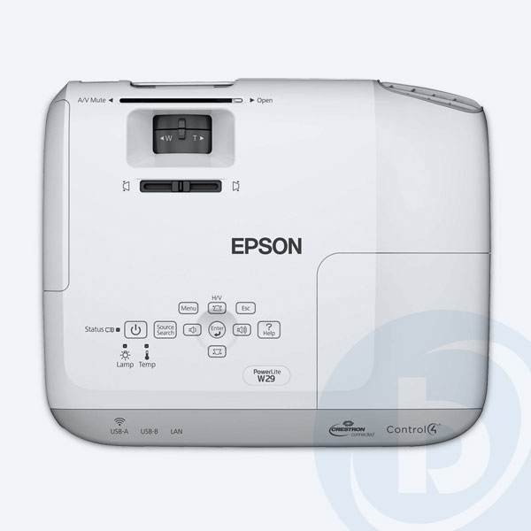 V11H690020 - Proyector Epson Powerlite W29, 3000 L&uacute;menes, WiFi/HDMI, Tecnolog&iacute;a 3LCD