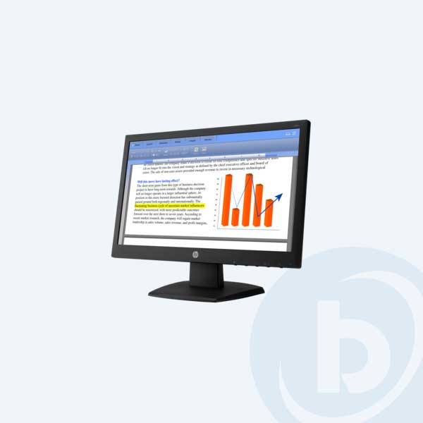 V5E94AA - Monitor LED HP Value V194, 18.5",1366x768, VGA