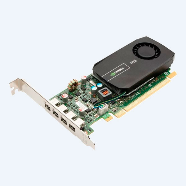 Tarjeta de Video PNY X16, 2GB, 128BIT, DDR3, 4 MINIDP/4ADAP DP/4 ADAP DVI