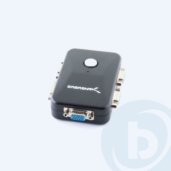 VD-VS4P - Divisor de Video (Splitter VGA) Sabrent VD-VS4P, 4 Puertos VGA