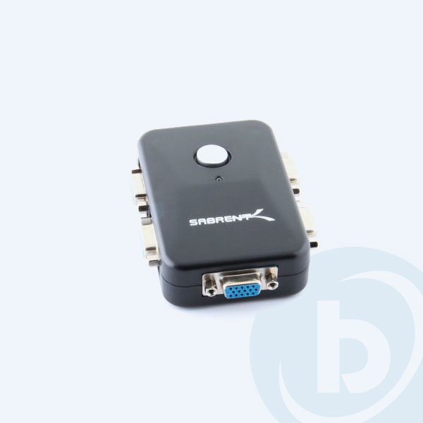 VD-VS4P - Divisor de Video (Splitter VGA) Sabrent VD-VS4P, 4 Puertos VGA