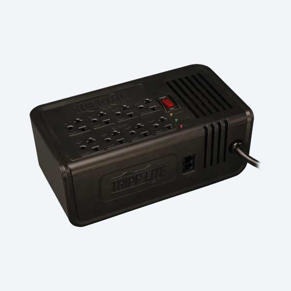 Regulador de Voltaje Tripp Lite VR2008R, 2000VA, 1000W, 8 Contactos