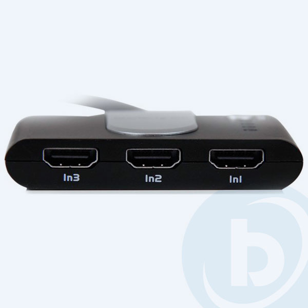 VS123HD - Switch Autom&aacute;tico de Video HDMI StarTech.com, Entrada 3 puertos HDMI, Salida 1 Puerto HDMI