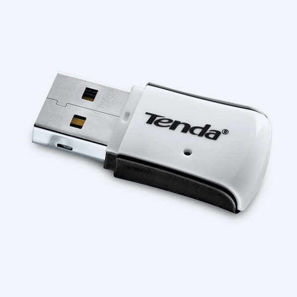 Tarjeta de Red Inalámbrica Tenda N150, USB 2.0, 150Mbps, Nano