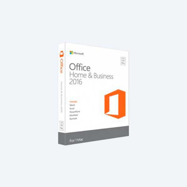 Microsoft Office 2016 Home & Business, DVD, Ingles, 1 Licencia