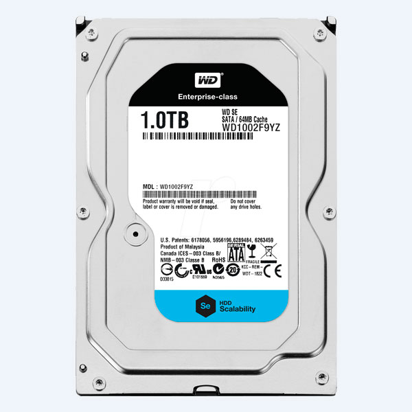Disco Duro Interno WD SE WD1002F9YZ, 1TB, 3.5