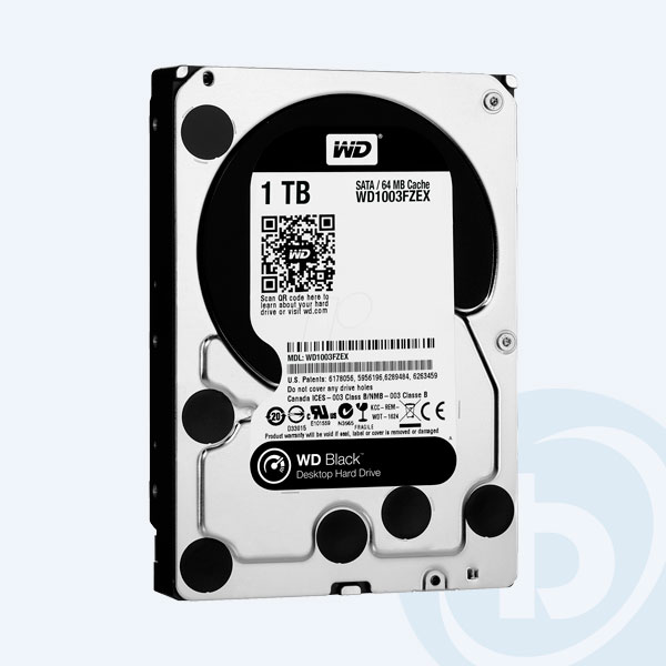 WD1003FZEX - Disco Duro Interno Western Digital Black WD1003FZEX, 1TB, 3.5'', Sata III, para Desktop