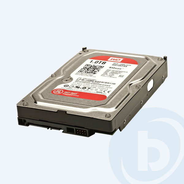 WD10EFRX - Disco Duro Interno Western Digital RED, 1TB, 3.5'', Sata 6, para NAS