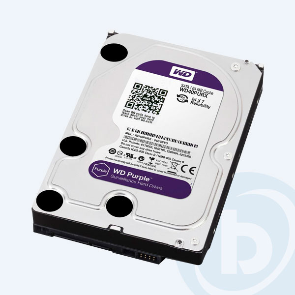 WD10PURX - Disco Duro Interno Western Digital Purple, 1TB, 3.5'', SATA3 6Gb/s, Intellipower 24x7, Para v&iacute;deovigilancia