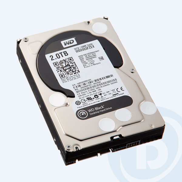 WD2003FZEX - Disco Duro Interno Western Digital Black, 2TB, 3.5'', SATA3 6Gb/s, para Desktop Alto Desempe&ntilde;o