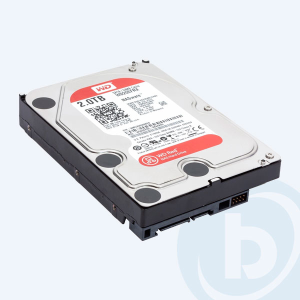 WD20EFRX - Disco Duro Interno Western Digital RED, 2TB, 3.5'', Sata 6, Para NAS