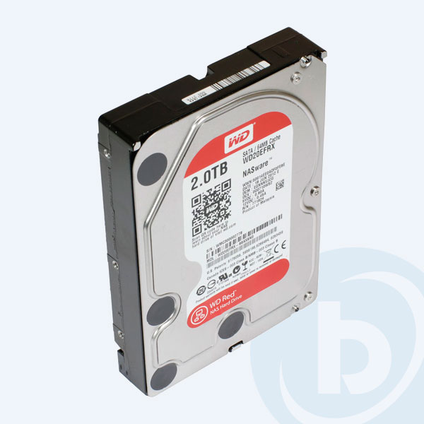 WD20EFRX - Disco Duro Interno Western Digital RED, 2TB, 3.5'', Sata 6, Para NAS