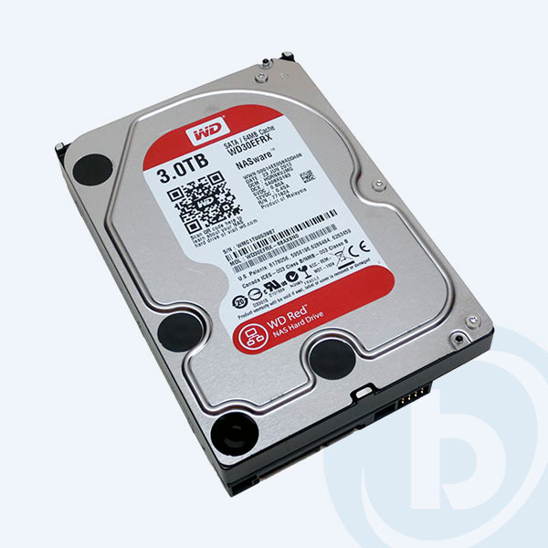WD30EFRX - Disco Duro Interno Western Digital RED, 3TB, 3.5'', Sata 6, Para NAS