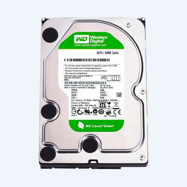 Disco Duro Interno Western Digital WD40EURX, 4TB, 3.5'', SATA, Para Desktop