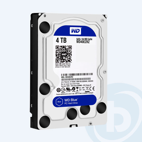 WD40EZRZ - Disco Duro Interno Western Digital WD Blue, 4TB, 3.5'', SATA