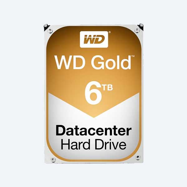 Disco Duro Interno Western Digital Gold, 6Gbps, 7200 RPM, 6TB, 3.5