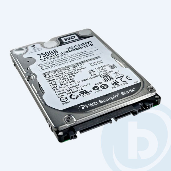 WD7500BPKX - Disco Duro Interno Western Digital Black WD7500BPKX, 750GB, 2.5'', SATA III, Para Port&aacute;til
