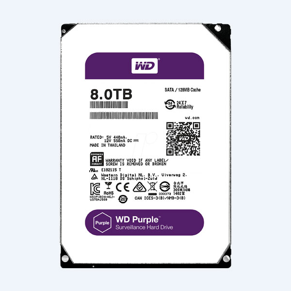 Disco Duro Interno Western Digital WD80PUZX, 8TB, 3.5