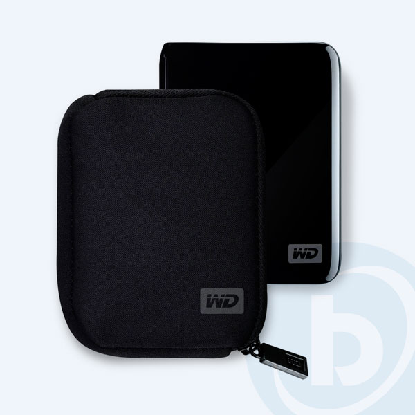 WDBABK0000NBK-WRSN - Funda de Neopreno Western Digital, 101.6x127x25.4mm, Para Disco Duro Externo Port&aacute;til, Negro