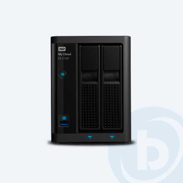 WDBBAZ0040JBK-NESN - Servidor de almacenamiento NAS Western Digital DL2100, 4TB, 2 Bah&iacute;as, Ethernet/USB, Torre
