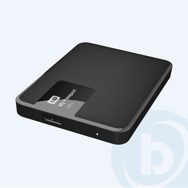 WDBBKD0020BBK-NESN - Disco Duro Externo Portable Western Digital My Passport Ultra, 2TB, 2.5&rsquo;&rsquo;, USB 3.0, Negro