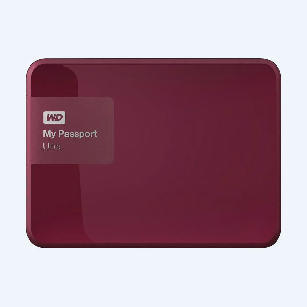 Disco Duro Externo Portable Western Digital My Passport Ultra, 3TB, 2.5'', USB 3.0, Frambuesa