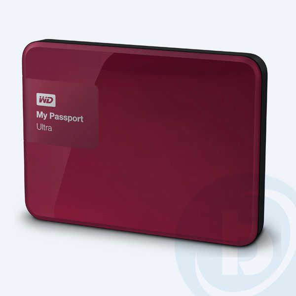 WDBBKD0030BBY-NESN - Disco Duro Externo Portable Western Digital My Passport Ultra, 3TB, 2.5'', USB 3.0, Frambuesa
