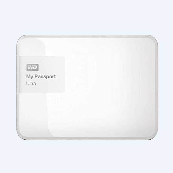 Disco Duro Externo Portable Western Digital My Passport Ultra, 3TB, 2.5'', USB 3.0, Blanco