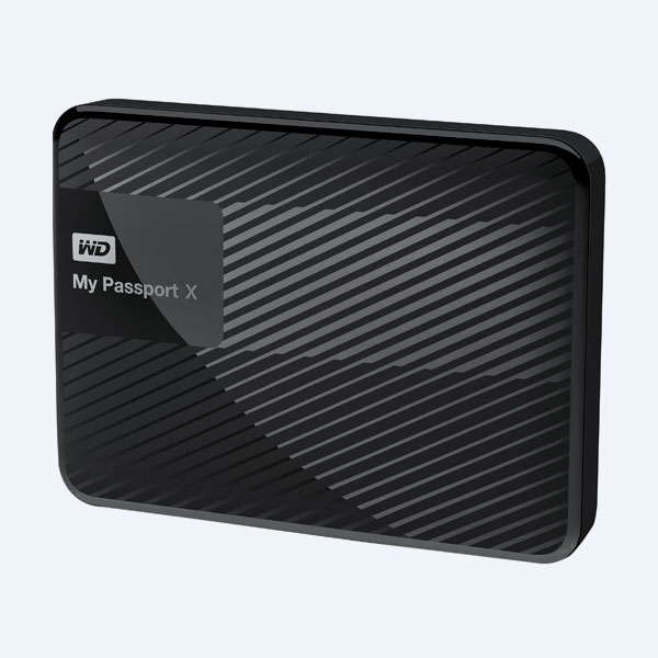 Disco Duro Externo Portable Western Digital My Passport X, 3TB, 2.5'',  USB 3.0, Negro