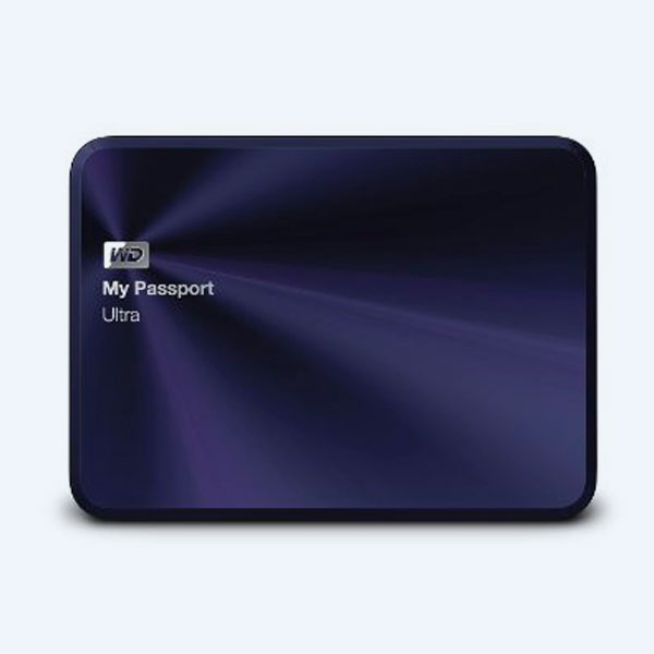 Disco Duro Externo Portable Western Digital My Passport Ultra Metal, 2TB, 2.5'', USB 3.0, Azul