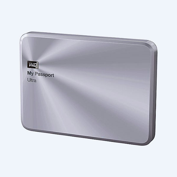 Disco Duro Externo Portable Western Digital My Passport Ultra Metal, 2TB, 2.5'', USB 3.0, Plata
