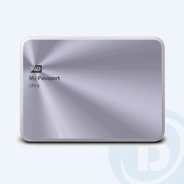 WDBEZW0020BSL-NESN - Disco Duro Externo Portable Western Digital My Passport Ultra Metal, 2TB, 2.5'', USB 3.0, Plata