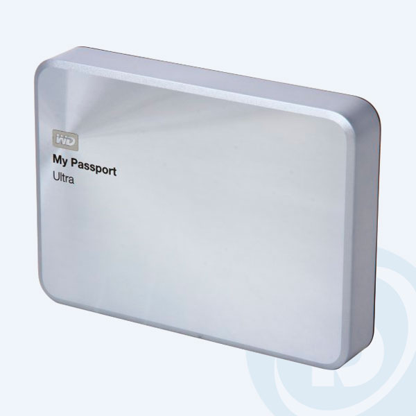 WDBEZW0020BSL-NESN - Disco Duro Externo Portable Western Digital My Passport Ultra Metal, 2TB, 2.5'', USB 3.0, Plata