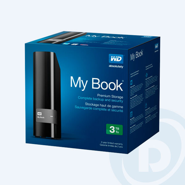 WDBFJK0030HBK-NESN - Disco Duro Externo WD My Book WDBFJK0030HBK, 3TB, 5.50", USB 3.0