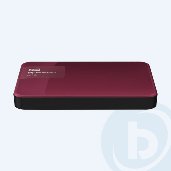 WDBGPU0010BBY-NESN - Disco Duro Externo Portable Western Digital My Passport Ultra, 1TB, 2.5&rsquo;&rsquo;, USB 3.0, Frambuesa