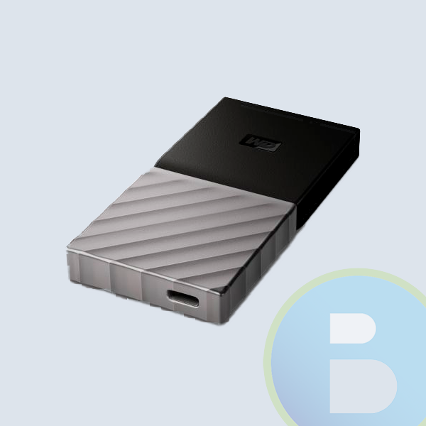WDBK3E5120PSL-WESN - Unidad de Estado Solido SSD Externo 512GB WD My Passport, Negro USB 3.1/3.0/Encriptacion