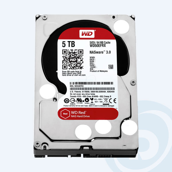 WDBNEZ0000NBK-NESN	 + WD50EFRX - Servidor de almacenamiento NAS Western Digital DL4100, 4 Bah&iacute;as, USB/Ethernet/Hot Swap, Torre + 4x Disco Duro Interno Western Digital Red, 5TB, 3.5", SATA3, Hot Plug, Para servidor