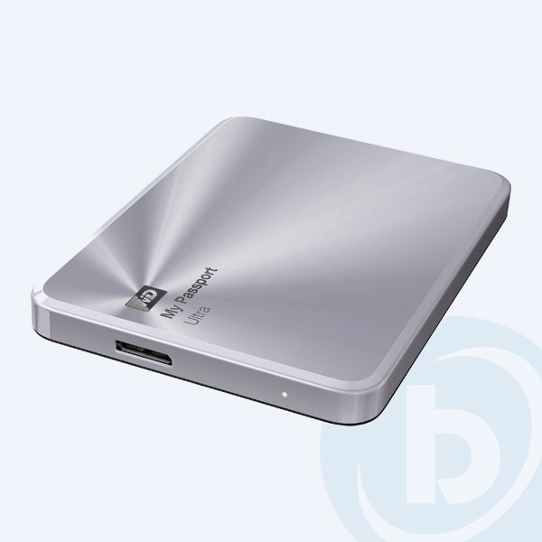 WDBTYH0010BSL-NESN - Disco Duro Externo Portable Western Digital My Passport Ultra Metal, 1TB, 2.5'', USB 3.0