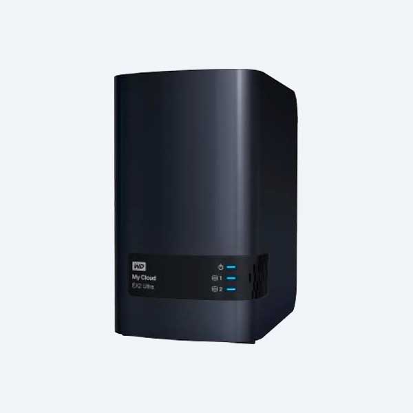Servidor de almacenamiento NAS Western Digital WDBVBZ0120JCH-NESN, 2 Bahías, Ethernet/USB, Torre