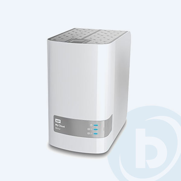 WDBWVZ0040JWT-NESN - Disco Duro Externo Western Digital My Cloud Mirror Gen2, 4TB, 3.5'', USB 3.0/RAID/Ethernet