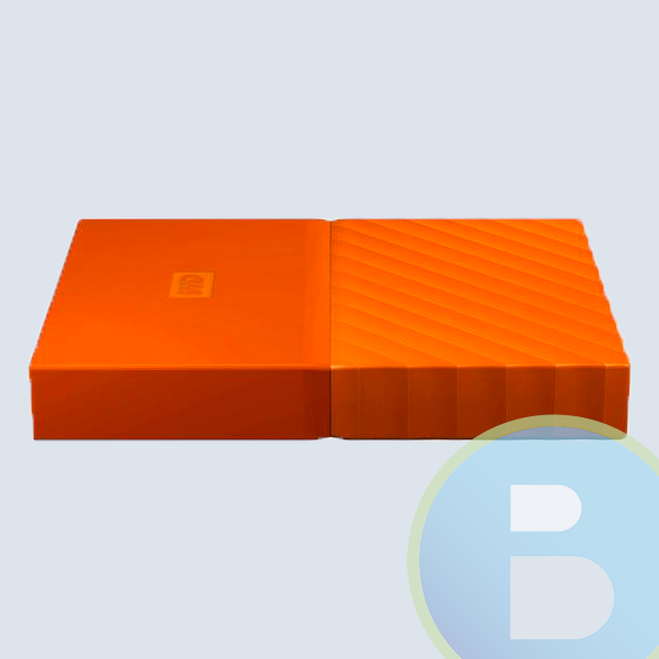 WDBYFT0040BOR-WESN - Disco Duro Externo Portable Western Digital, 4 TB, 2.5, USB 3.0, Naranja