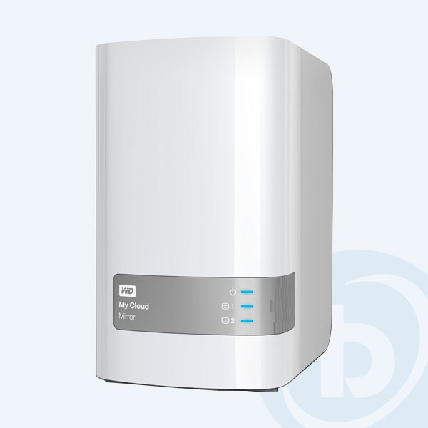 WDBZVM0060JWT-NESN - Disco Duro Externo Western Digital My Cloud Mirror, 6TB, 3.5", USB3.0