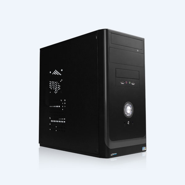 Gabinete para PC Actek Dresden P-508, USB/Audio/Micrófono, 500watts,Negro